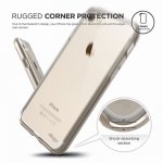 Elago Dualistic Case - хибриден кейс (поликарбонат + TPU) и HD покритие за iPhone 8, iPhone 7 (златист) 6