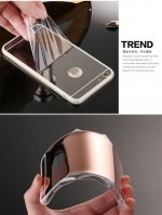 Mirror Case - огледален силиконов калъф (TPU) за iPhone 8 Plus/7 Plus (сив) 2