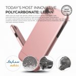 Elago S7 Glide Case + HD Clear Film - поликарбонатов кейс и HD покритие за iPhone 8, iPhone 7 (розово злато) 5