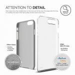 Elago S7 Slim Fit 2 Case + HD Clear Film - поликарбонатов кейс и HD покритие за iPhone 7 Plus (прозрачен) 4