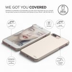 Elago S7 Slim Fit 2 Case + HD Clear Film - поликарбонатов кейс и HD покритие за iPhone 8 Plus, iPhone 7 Plus (златист) 3