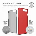 Elago S7 Slim Fit 2 Case + HD Clear Film - поликарбонатов кейс и HD покритие за iPhone 8 Plus, iPhone 7 Plus (червен) 4