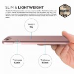 Elago S7 Slim Fit 2 Case + HD Clear Film - поликарбонатов кейс и HD покритие за iPhone 8 Plus, iPhone 7 Plus (розово злато) 1