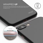 Elago Inner Core Case - тънък полипропиленов кейс (0.4 mm) и HD покритие за iPhone 8 Plus, iPhone 7 Plus (черен) 5