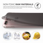 Elago Inner Core Case - тънък полипропиленов кейс (0.4 mm) и HD покритие за iPhone 8 Plus, iPhone 7 Plus (тъмносив) 1