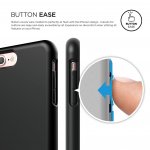 Elago S7 Glide Case + HD Clear Film - поликарбонатов кейс и HD покритие за iPhone 8 Plus, iPhone 7 Plus (черен-златист) 2