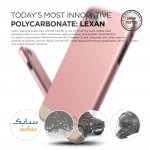 Elago S7 Glide Case + HD Clear Film - поликарбонатов кейс и HD покритие за iPhone 8 Plus, iPhone 7 Plus (розово злато) 2