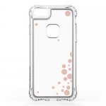 Ballistic Jewel Essence Case - хибриден удароустойчив кейс за iPhone 8, iPhone 7 (прозрачен с розови точки) 5