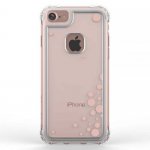 Ballistic Jewel Essence Case - хибриден удароустойчив кейс за iPhone 8, iPhone 7 (прозрачен с розови точки) 1