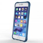 Ballistic Jewel Essence Case - хибриден удароустойчив кейс за iPhone 8, iPhone 7 (прозрачен със синя рамка) 5