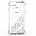 Ballistic Jewel Essence Case - хибриден удароустойчив кейс за iPhone 8, iPhone 7 (прозрачен със сребристи мотиви) 2