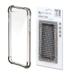 4smarts Basic Ibiza Clip - хибриден удароустойчив кейс за iPhone 8, iPhone 7 (сив-прозрачен) 2