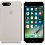 Apple Silicone Case - оригинален силиконов кейс за iPhone 8 Plus, iPhone 7 Plus (бежов) 3