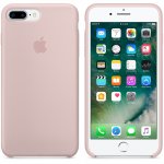 Apple Silicone Case - оригинален силиконов кейс за iPhone 8 Plus, iPhone 7 Plus (розов пясък) 3