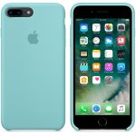 Apple Silicone Case - оригинален силиконов кейс за iPhone 8 Plus, iPhone 7 Plus (морско синьо) 4