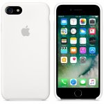 Apple Silicone Case - оригинален силиконов кейс за iPhone 8, iPhone 7 (бял) 3