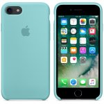 Apple Silicone Case - оригинален силиконов кейс за iPhone 8, iPhone 7 (ментов) 3