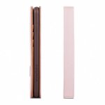 Moshi Overture Flip Wallet Case - кожен/текстилен калъф, тип портфейл и поставка за iPhone 8 Plus, iPhone 7 Plus (розов) 5