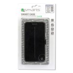 4smarts Supremo Book Flip Case - кожен калъф с поставка и отделение за кр. карта за Samsung Galaxy J1 (2016) (черен) 4