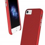 Prodigee Breeze Case - хибриден удароустойчив кейс за iPhone 8, iPhone 7 (червен) 2
