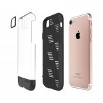 Prodigee Stencil Case - хибриден удароустойчив кейс за iPhone 8, iPhone 7 (черен) 1