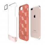Prodigee Stencil Case - хибриден удароустойчив кейс за iPhone 8 Plus, iPhone 7 Plus (розово злато) 1