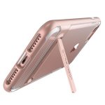 Verus Crystal Bumper Case - хибриден удароустойчив кейс за iPhone 8, iPhone 7 (розово злато-прозрачен) 3