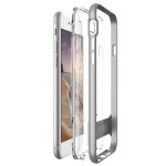 Verus Crystal Bumper Case - хибриден удароустойчив кейс за iPhone 8, iPhone 7 (сребрист-прозрачен) 1