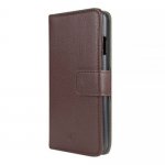 Redneck Duo Folio - кожен калъф, тип портфейл с отделящ се кейс за iPhone 8, iPhone 7 (кафяв) 2