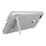 Verus Crystal Bumper Case - хибриден удароустойчив кейс за iPhone 8 Plus, iPhone 7 Plus (сребрист-прозрачен) 2