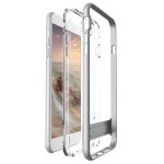 Verus Crystal Bumper Case - хибриден удароустойчив кейс за iPhone 8 Plus, iPhone 7 Plus (сребрист-прозрачен) 1