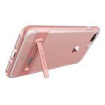 Verus Crystal Bumper Case - хибриден удароустойчив кейс за iPhone 8 Plus, iPhone 7 Plus (розов-прозрачен) 2