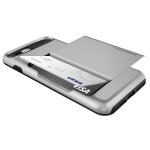 Verus Damda Glide Case - висок клас хибриден удароустойчив кейс с място за кр. карти за iPhone 8 Plus, iPhone 7 Plus (сребрист) 1