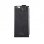 JT Berlin LeatherFlip Style Case - вертикален кожен (естествена кожа) флип калъф iPhone 7 (черен) 3