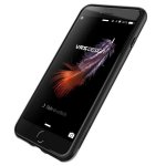 Verus Simpli Fit Case - удароустойчив силиконов калъф за iPhone 8 Plus, iPhone 7 Plus (черен) 2