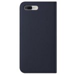 Verus Genuine Leather Diary Case - кожен калъф (естествена кожа), тип портфейл за iPhone 8 Plus, iPhone 7 Plus (тъмносин) 3
