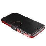 Verus Dandy Layered Case - кожен калъф, тип портфейл за iPhone 8 Plus, iPhone 7 Plus (черен) 3