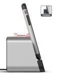 Verus i-Depot Cradle - универсална док станция за iPhone, iPad и мобилни устройства с microUSB (сребриста) 3