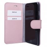 JT Berlin LeatherBook Style Case - хоризонтале кожен (естествена кожа) калъф тип портфейл за iPhone 8 Plus, iPhone 7 Plus (розово злато) 2