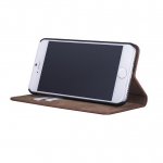 JT Berlin LeatherBook Magic Case - хоризонтален кожен (естествена кожа) калъф тип портфейл за iPhone 8, iPhone 7 (кафяв) 2