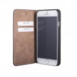 JT Berlin LeatherBook Magic Case - хоризонтален кожен (естествена кожа) калъф тип портфейл за iPhone 8, iPhone 7 (черен) 1