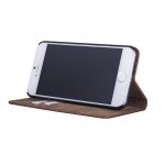 JT Berlin LeatherBook Magic Case - хоризонтален кожен (естествена кожа) калъф тип портфейл за iPhone 8 Plus, iPhone 7 Plus (кафяв) 2