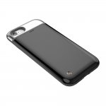 STILMIND Mystic Pebble Case - удароустойчив хибриден кейс с отделение за кр. карта за iPhone 8, iPhone 7 (черен) 2