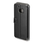 4smarts Supremo Book Flip Case - кожен калъф с поставка и отделение за кр. карта за HTC 10 (черен) 1