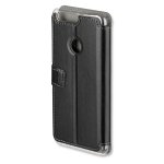 4smarts Supremo Book Flip Case - кожен калъф с поставка и отделение за кр. карта за Huawei Honor 8 (черен) 1