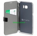 4smarts Supremo Book Flip Case - кожен калъф с поставка и отделение за кр. карта за Sony Xperia X (черен) 2