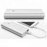 Xiaomi Power Bank 16000 mAh - външна батерия с 2 USB изходa за мобилни телефони и таблети (сребрист) 2