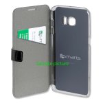 4smarts Supremo Book Flip Case - кожен калъф с поставка и отделение за кр. карта за Huawei Y6 II (черен) 3