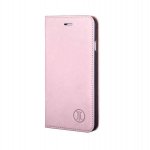 JT Berlin LeatherBook Magic Case - хоризонтален кожен (естествена кожа) калъф тип портфейл за iPhone 8, iPhone 7 (розово злато) 1