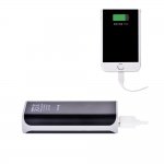 Devia Smart Power Bank 5000mAh - външна батерия с USB изход за таблети и смартфони (черен) 4